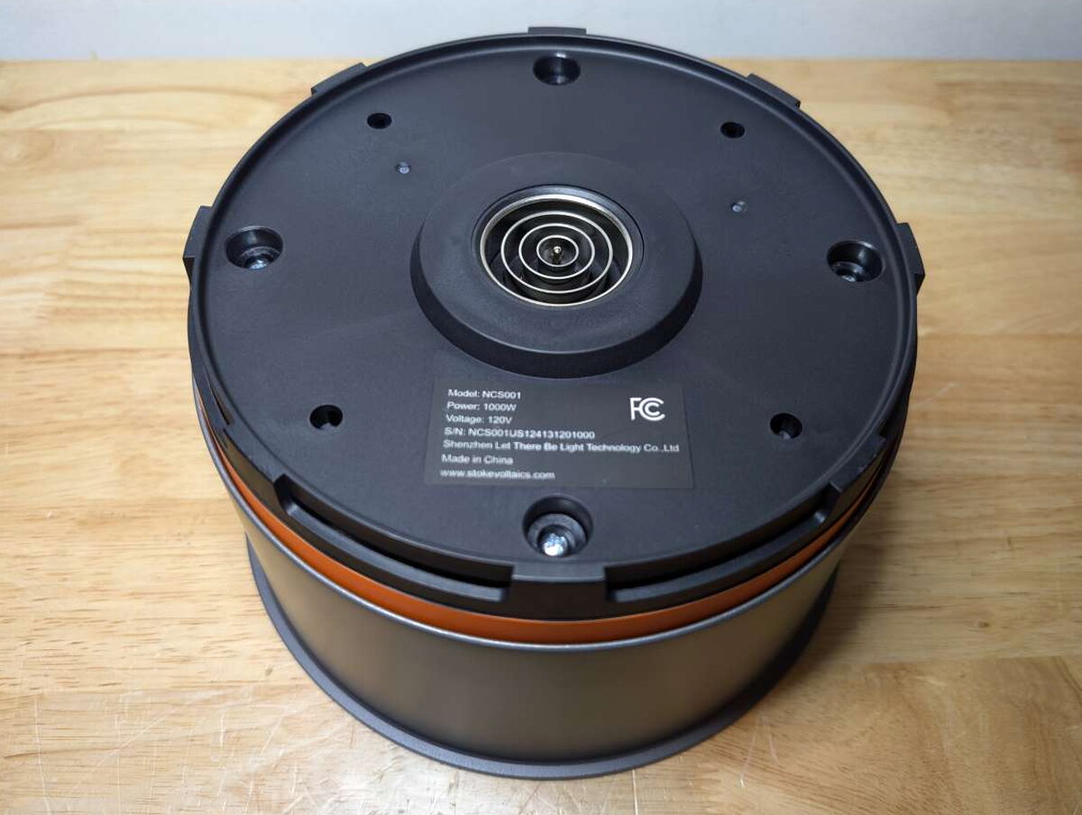 Stoke Voltaics logo on cookware