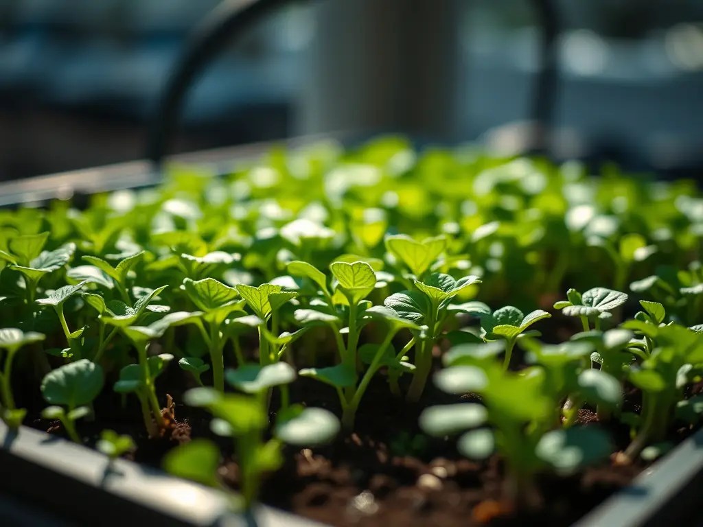 Broccoli Raab Microgreens: Small Leaves, Mighty Returns