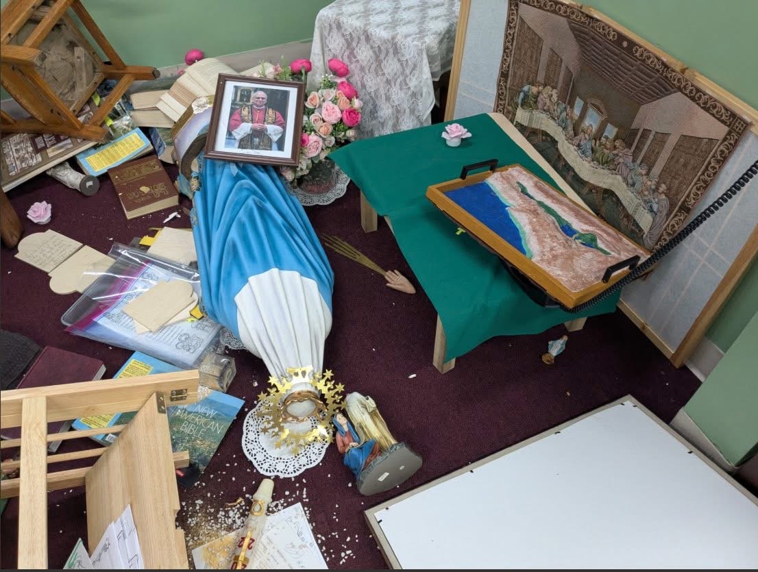 Holy Innocents Catholic School Targeted in Overnight Vandalism