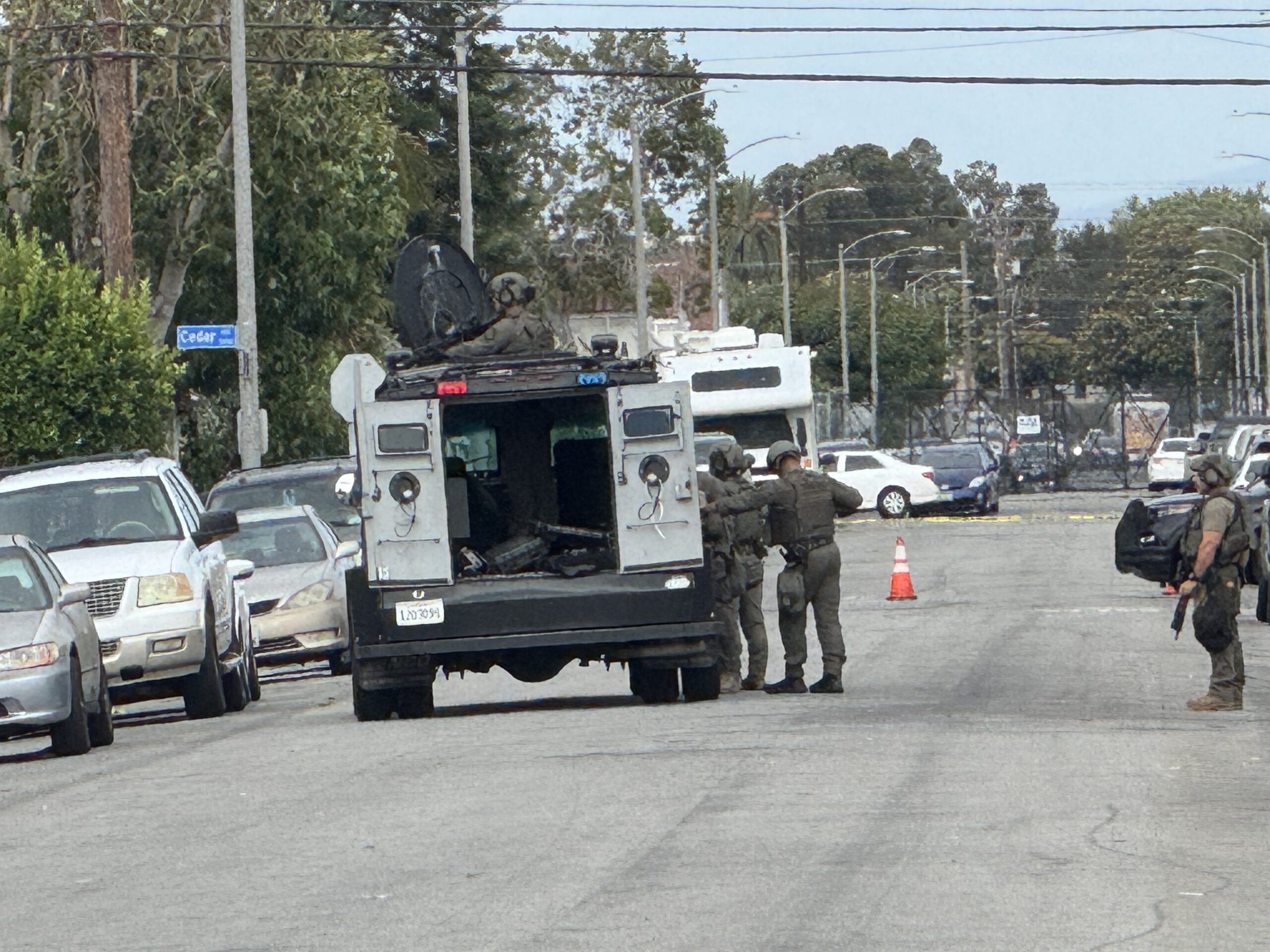 Male Killed in Broad Daylight Shooting; Helicopters, Drones, Police and SWAT Fail to Find Suspect