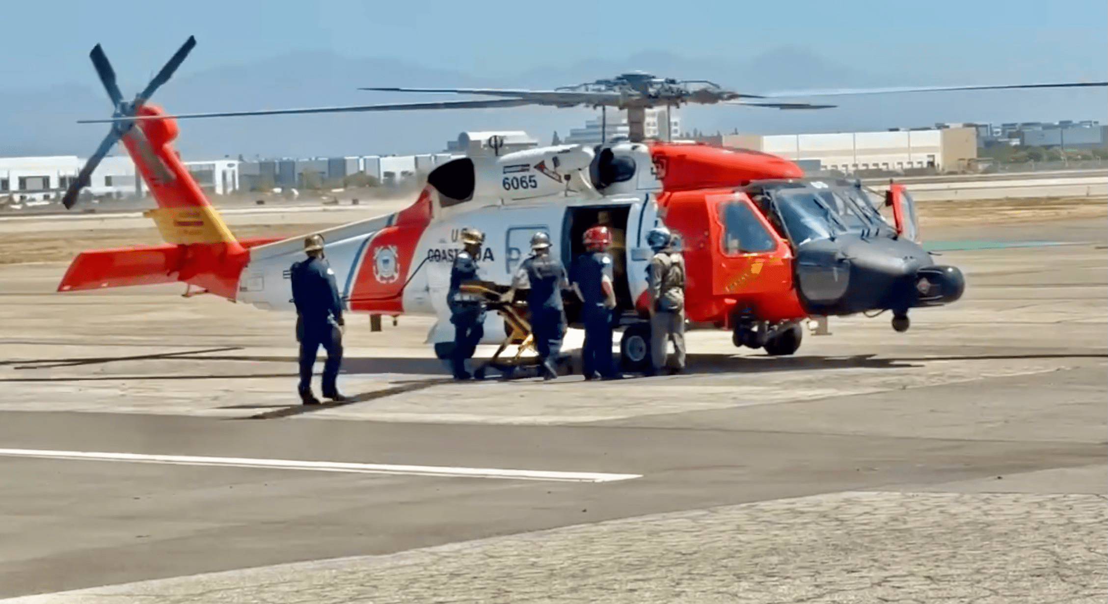 Coast Guard Rescues Missing Long Beach Man 2.5 Miles Offshore