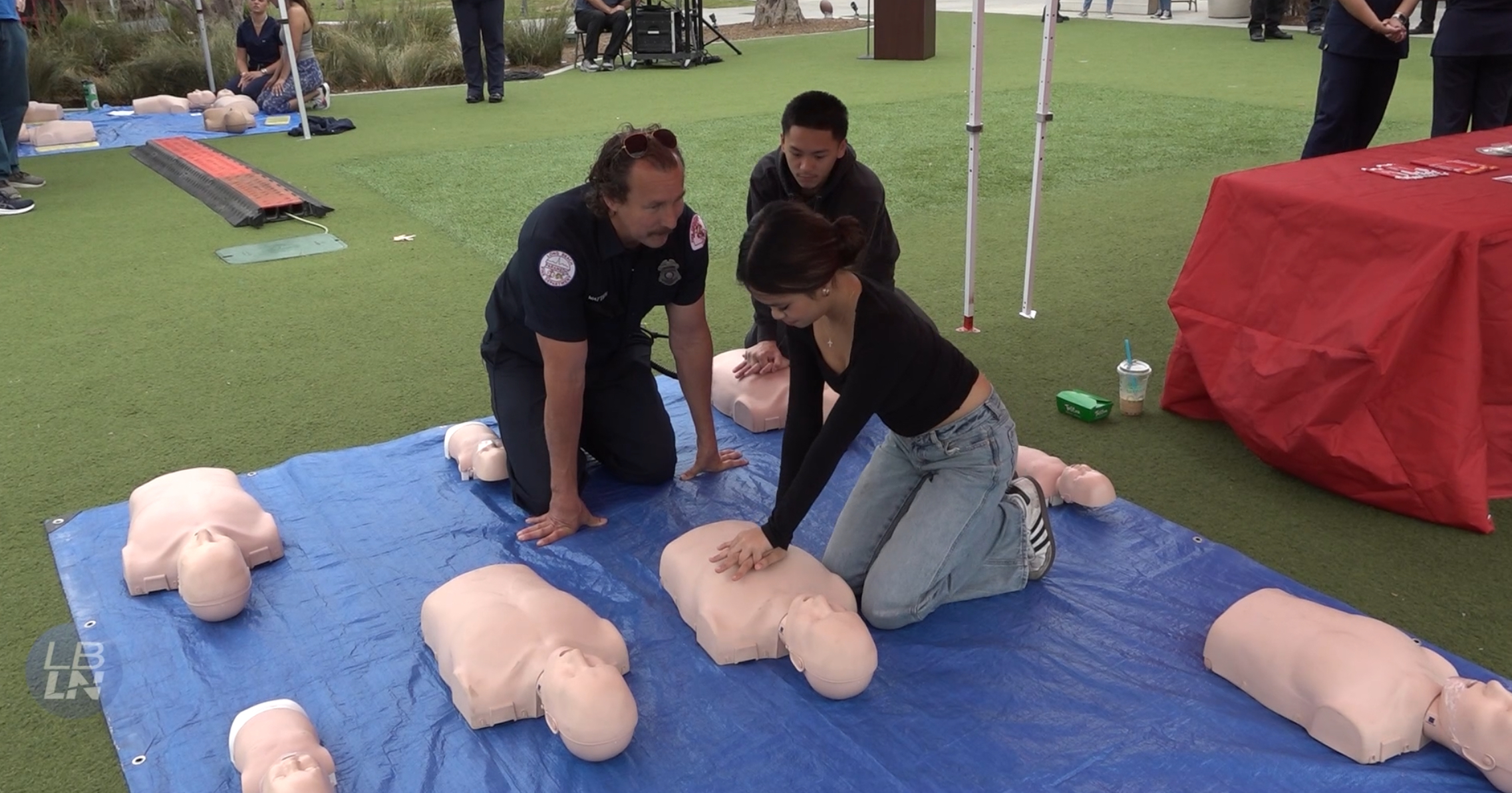 MemorialCare Long Beach Medical Center Hosts Life-Saving Sidewalk CPR Event