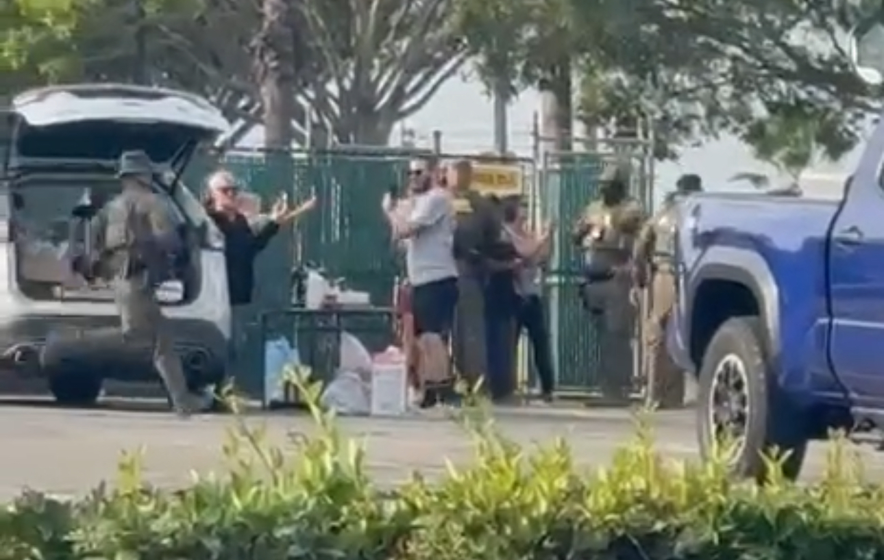 ICE Raid at Home Depot in Signal Hill Caught on Camera