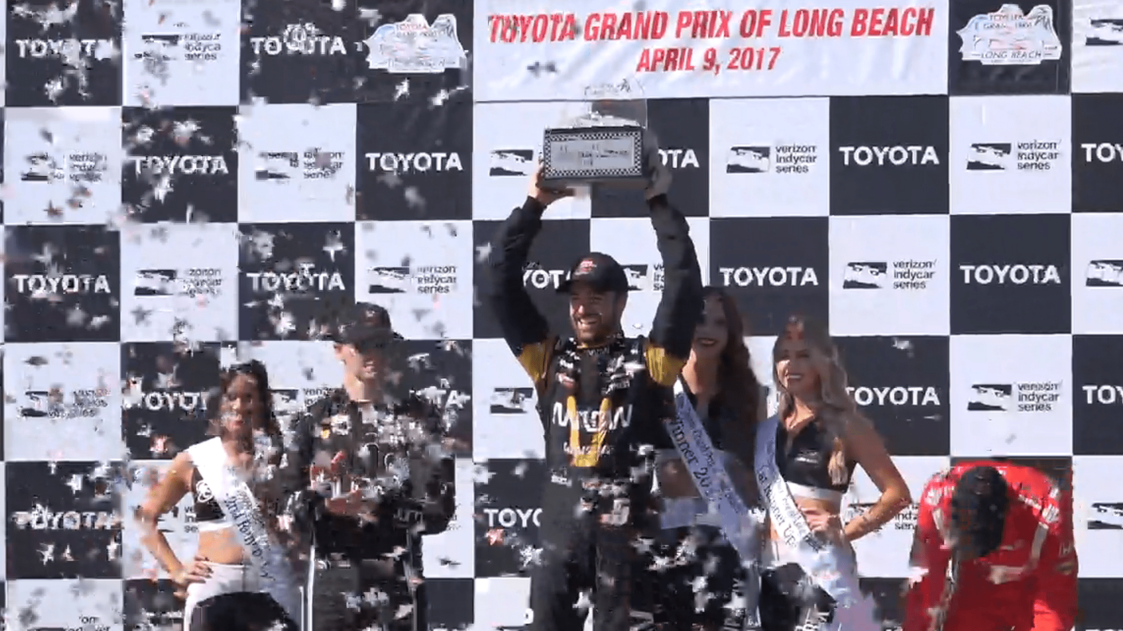 James Hinchcliffe wins 43rd Toyota Grand Prix of Long Beach