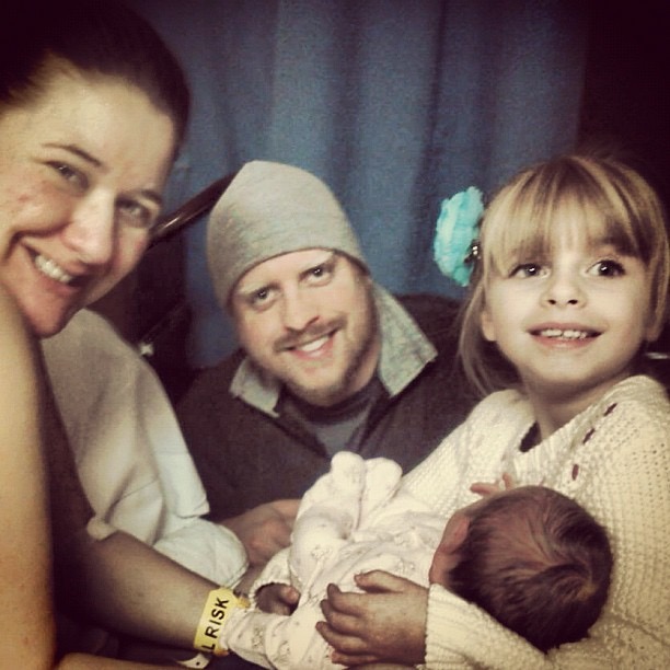 Finally a family of four.