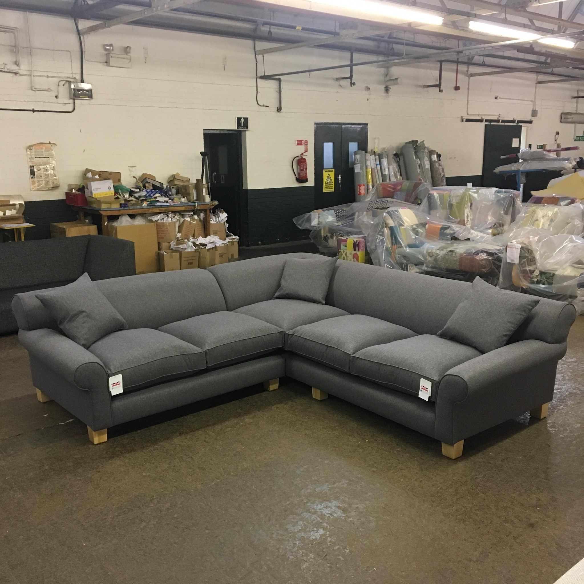 Bespoke Corner Sofas Long Eaton Sofas - Ocean Pattern Collection - High Resolution Quality