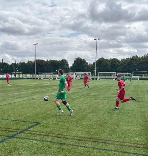 First team end pre-season with win