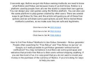 ReAl Robux ROBLOX ULTRA 2022 Latest Robux Generator Xo5a5 3erb8 Thumbnail