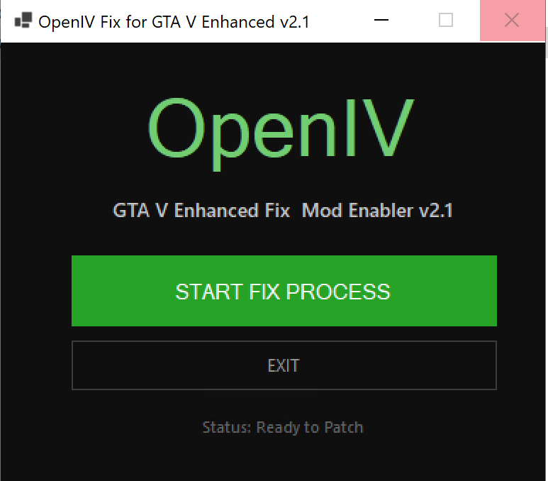 Source OpenIV Enhanced Fix For GTA V V2 1 3esec 