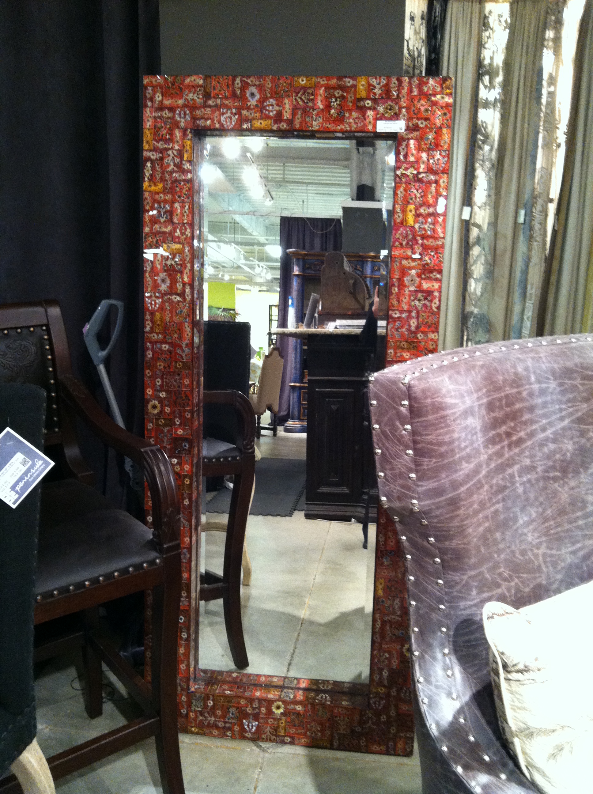 Mosaic Casablanca Mirror by Peninsula Home Collection Company