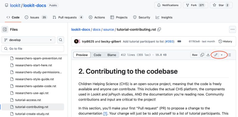 2 Contributing To The Codebase Chs Lookit Documentation - Best Ocean Images in High Resolution