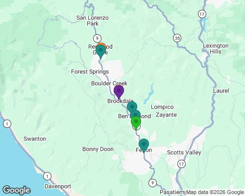 Map of A map showing the locations of informaton from today's newsletter