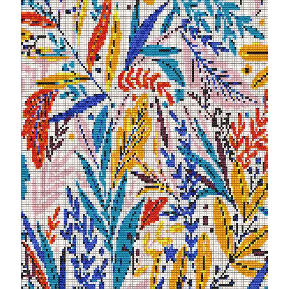 Tapestry loom seed bead patterns