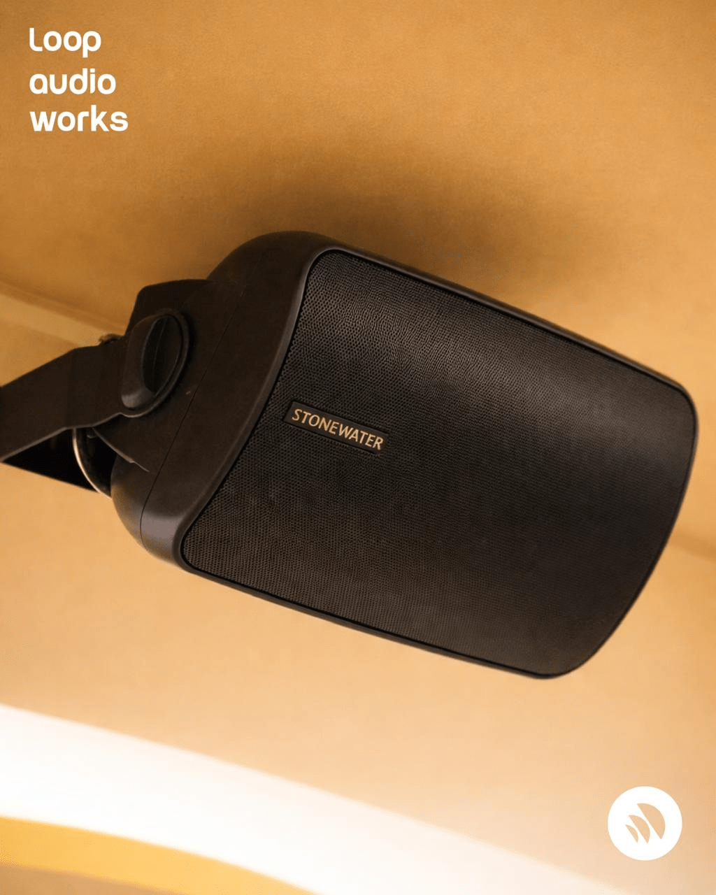 Stonewater Element 5T commercial audio speaker for multi-zone sound systems by Loop Audio Works