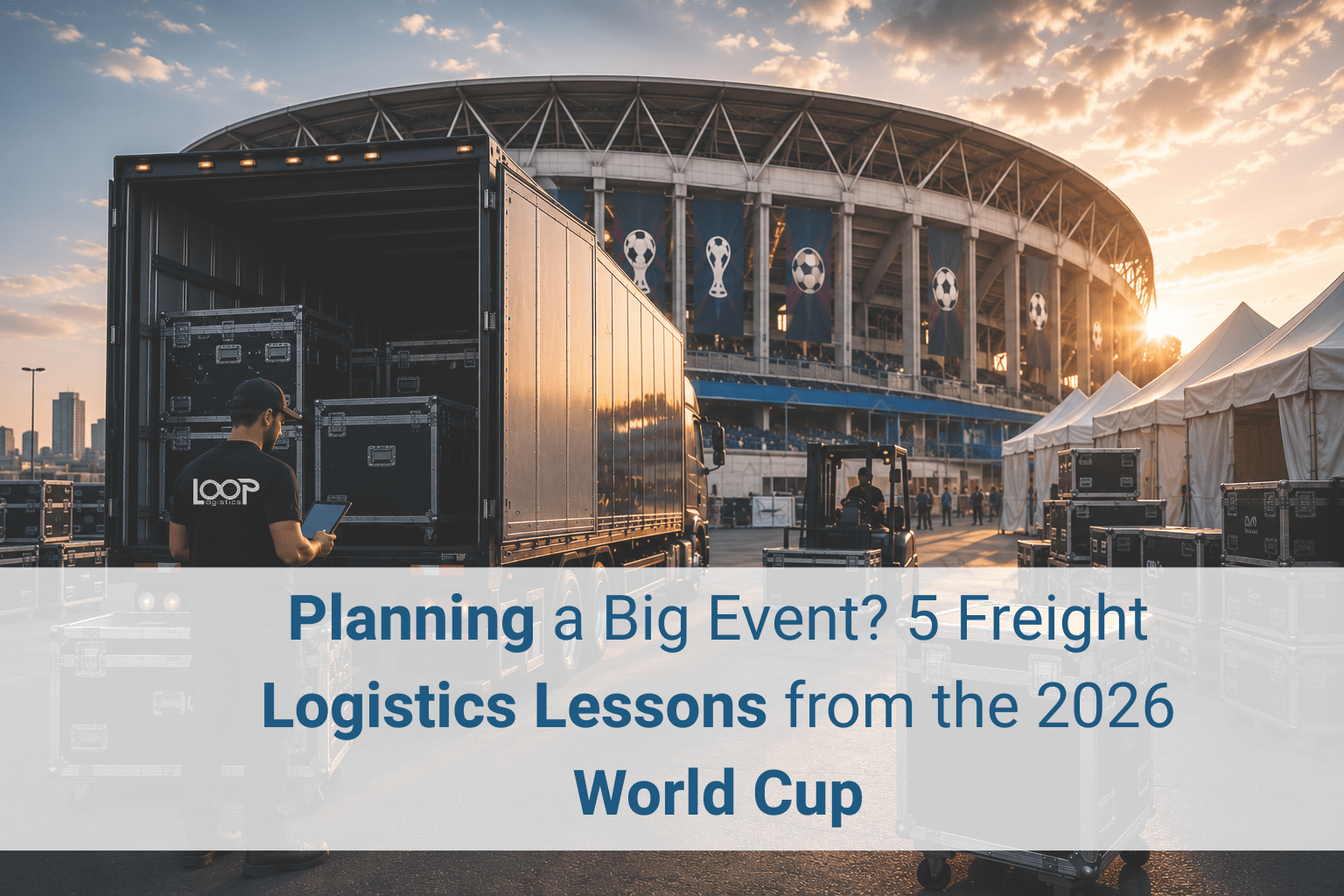 Planning a Big Event? 5 Freight Logistics Lessons from the 2026 World Cup