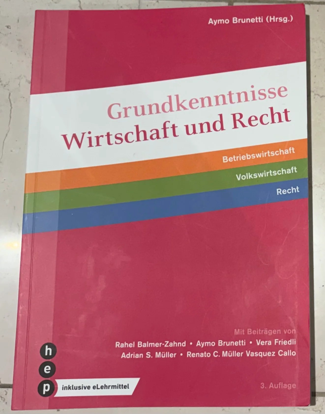 Grundkenntnisse Wirtschaft und Recht