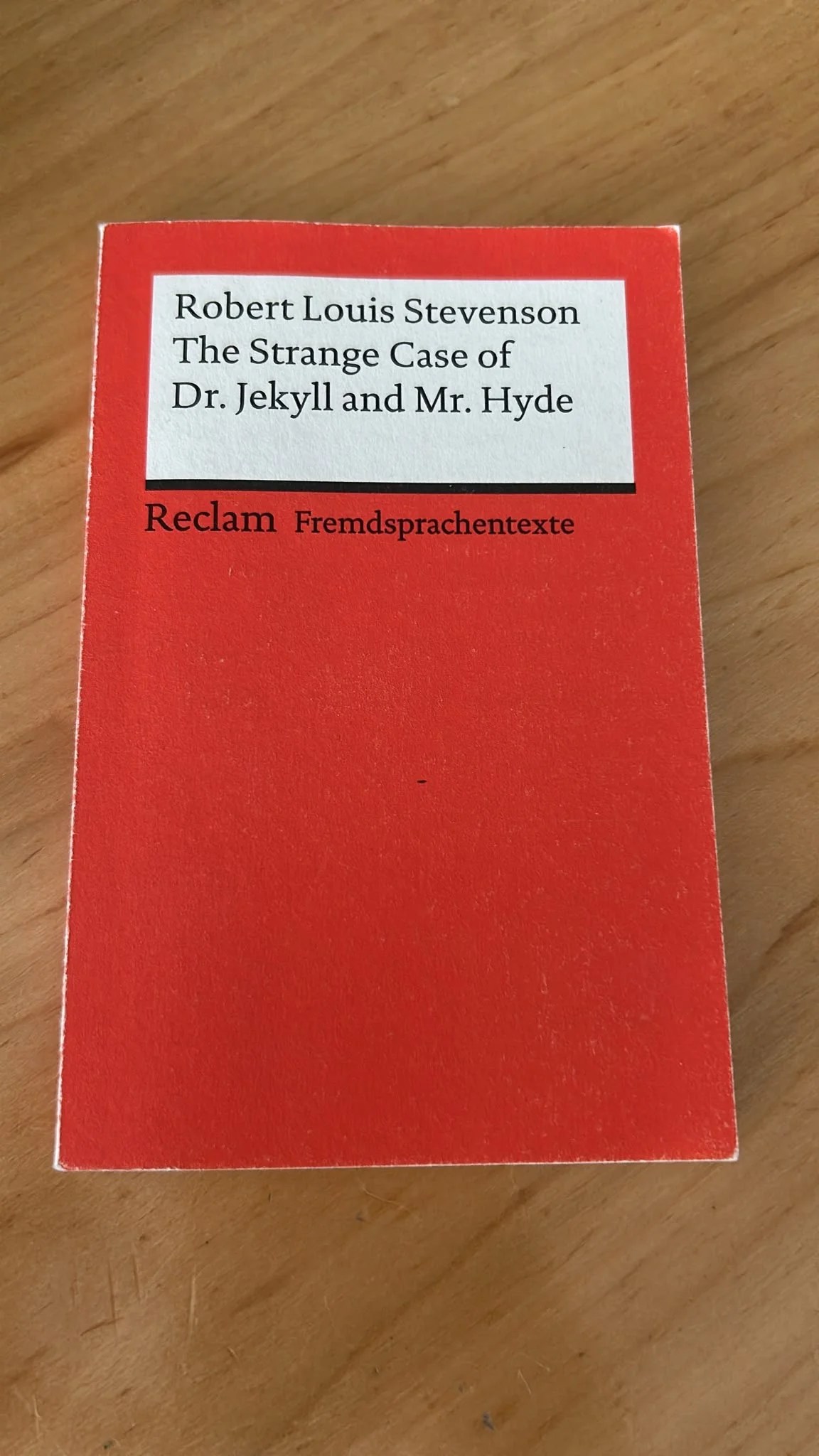 The Strange Case of Dr.Jekyll and Mr. Hyde