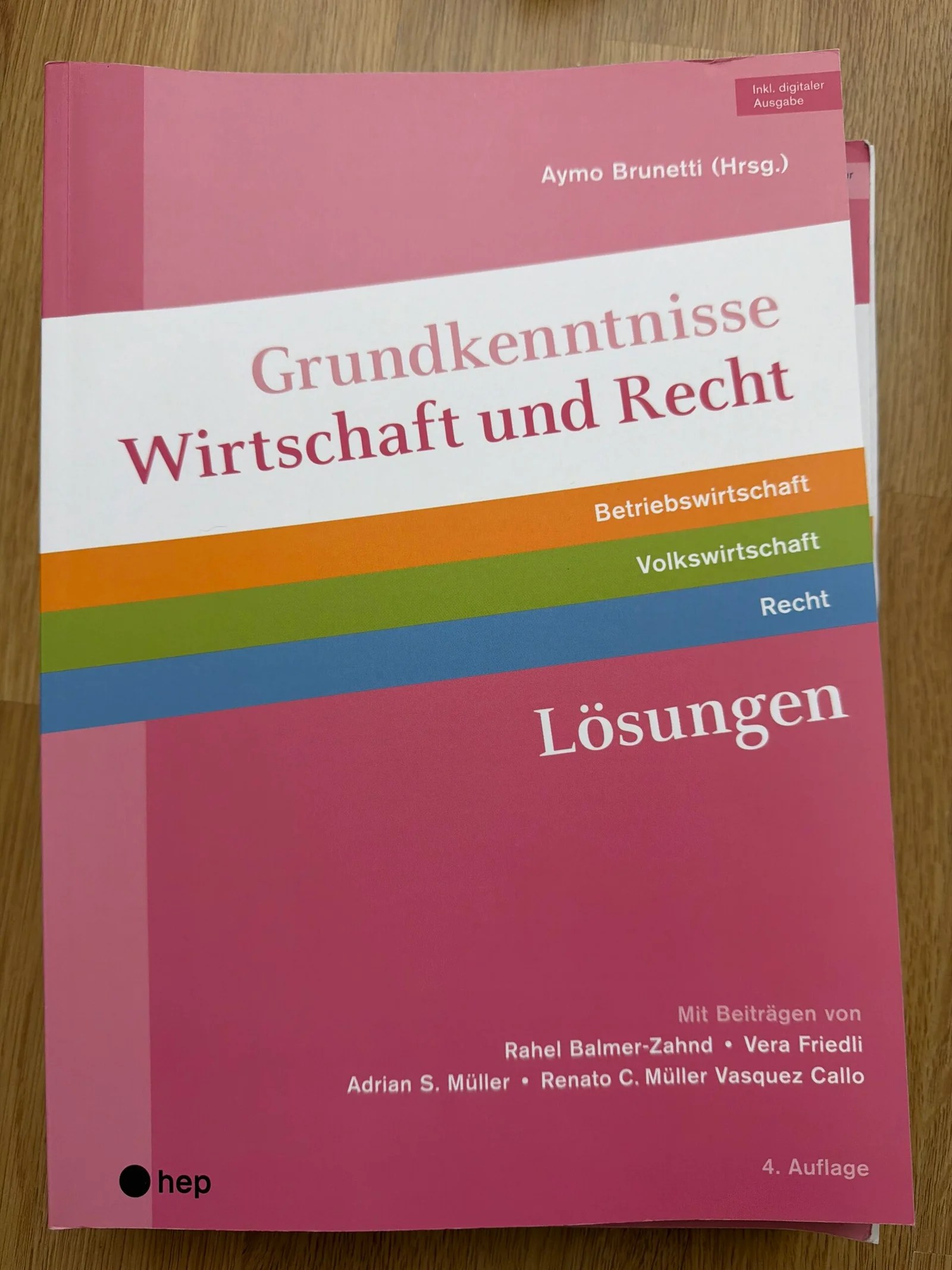 Grundkenntnisse Wirtschaft und Recht