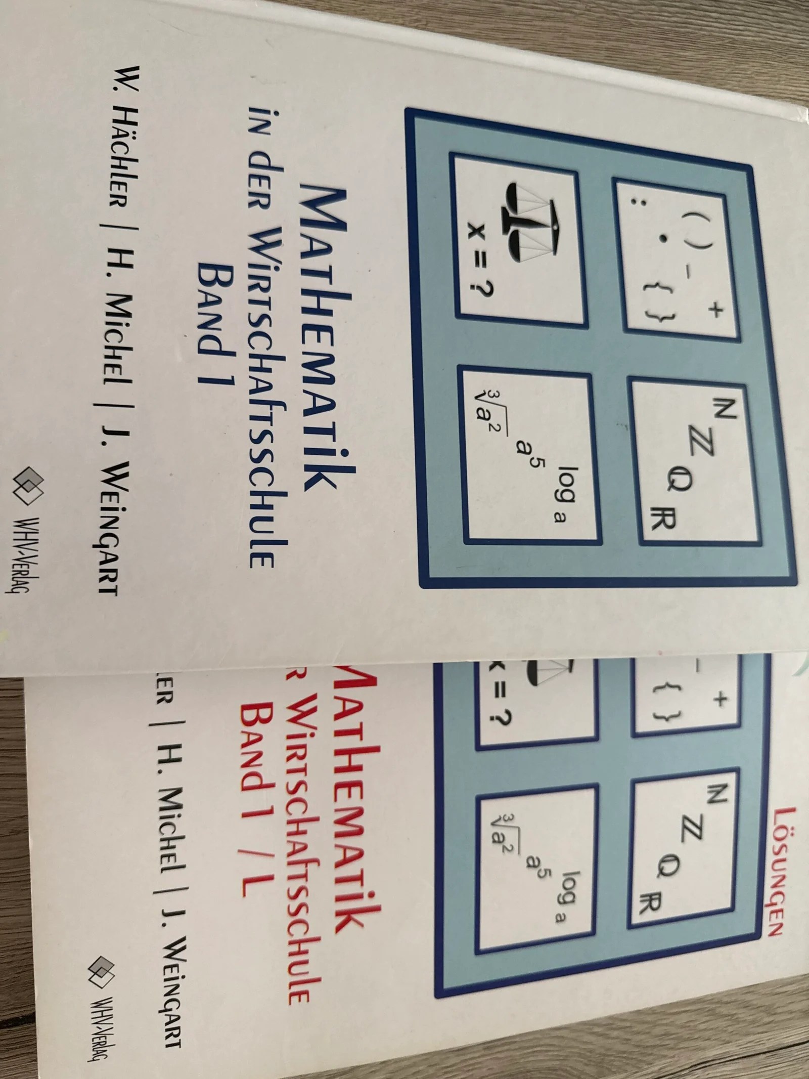 Mathematik in der Wirtschaftsschule Band 1 + Lösungsbuch