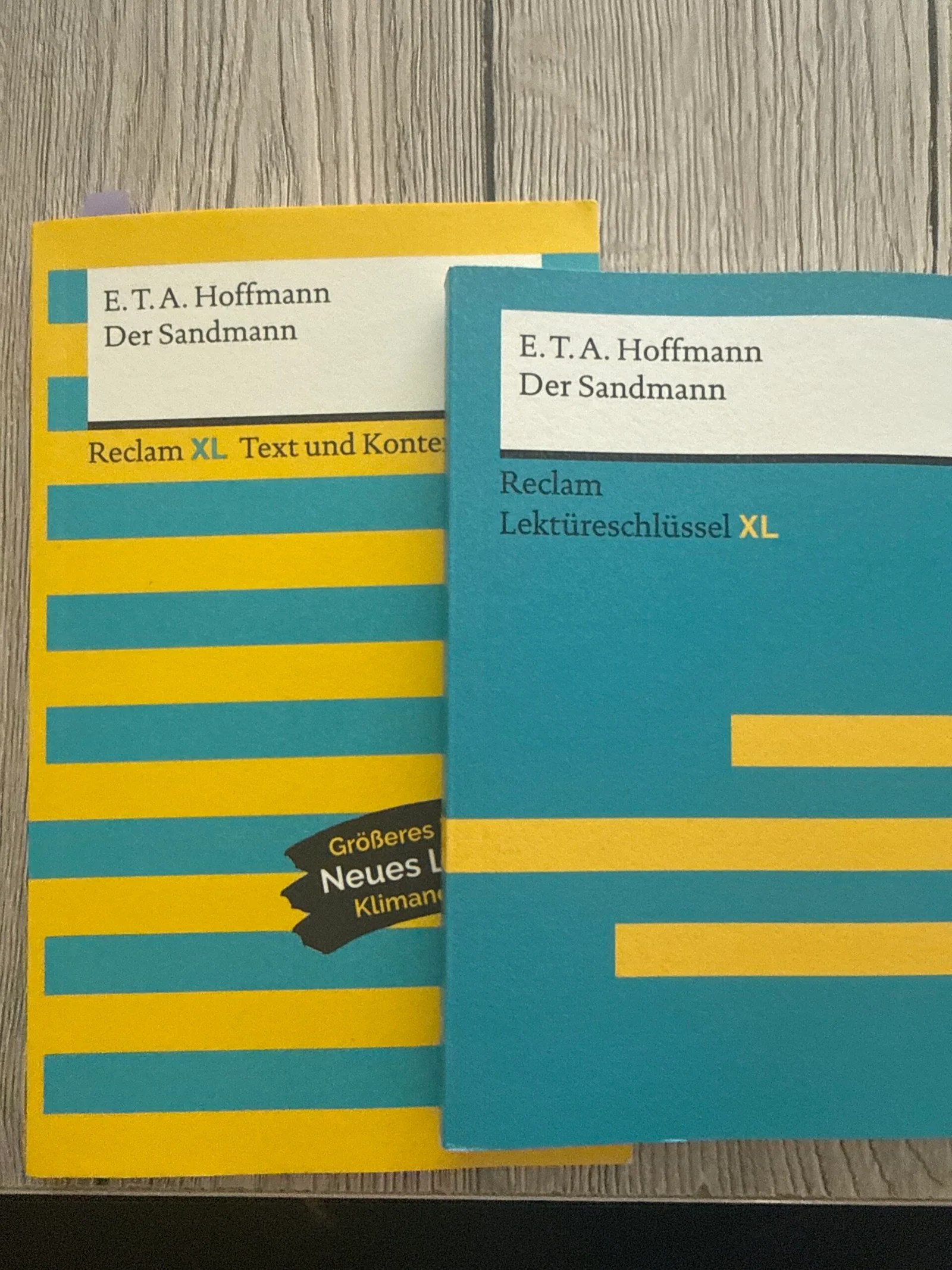 Der Sandmann – E.T.A. Hoffmann + Lektüreschlüssel XL