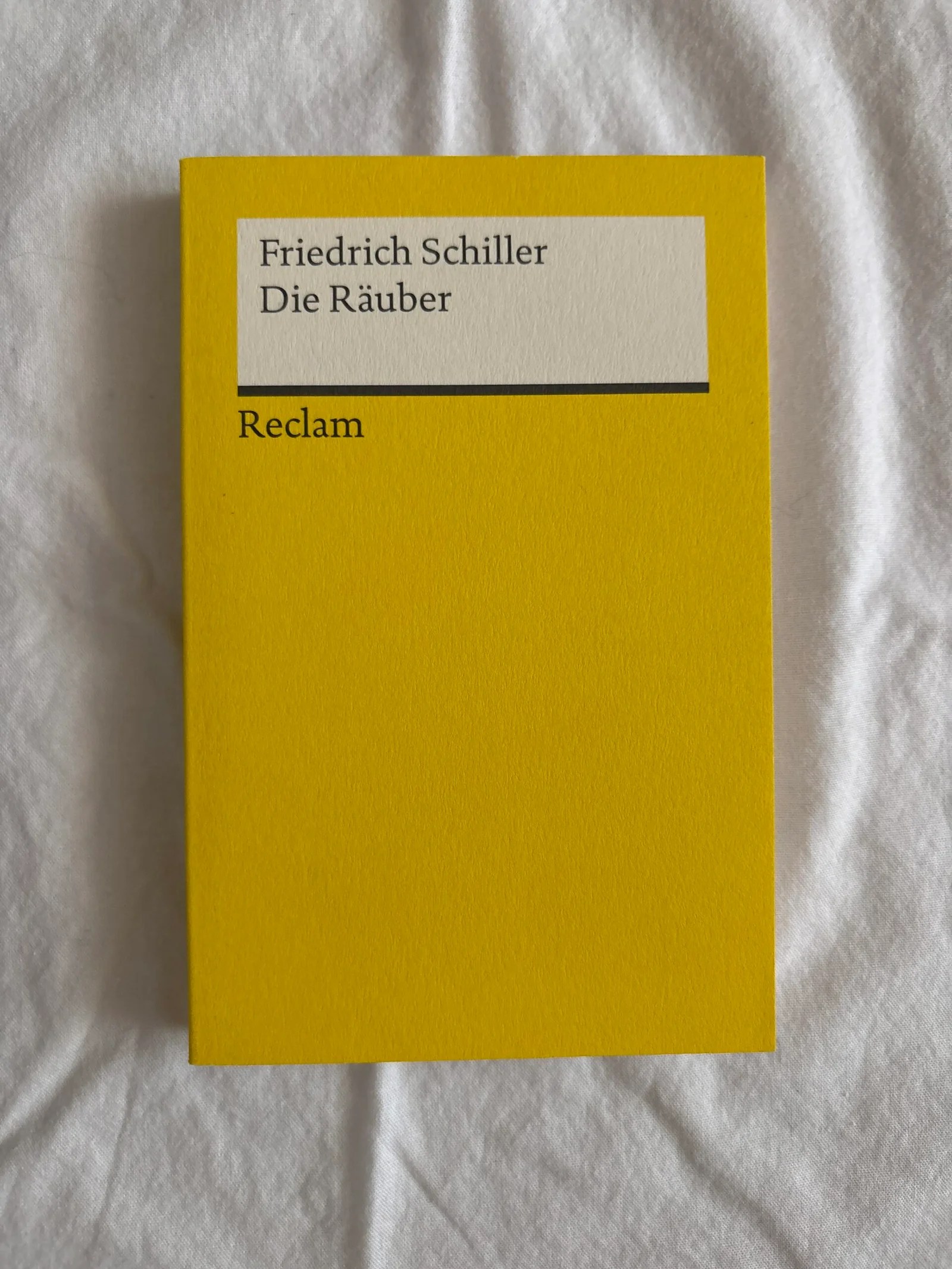 Die Räuber- Friedrich Schiller