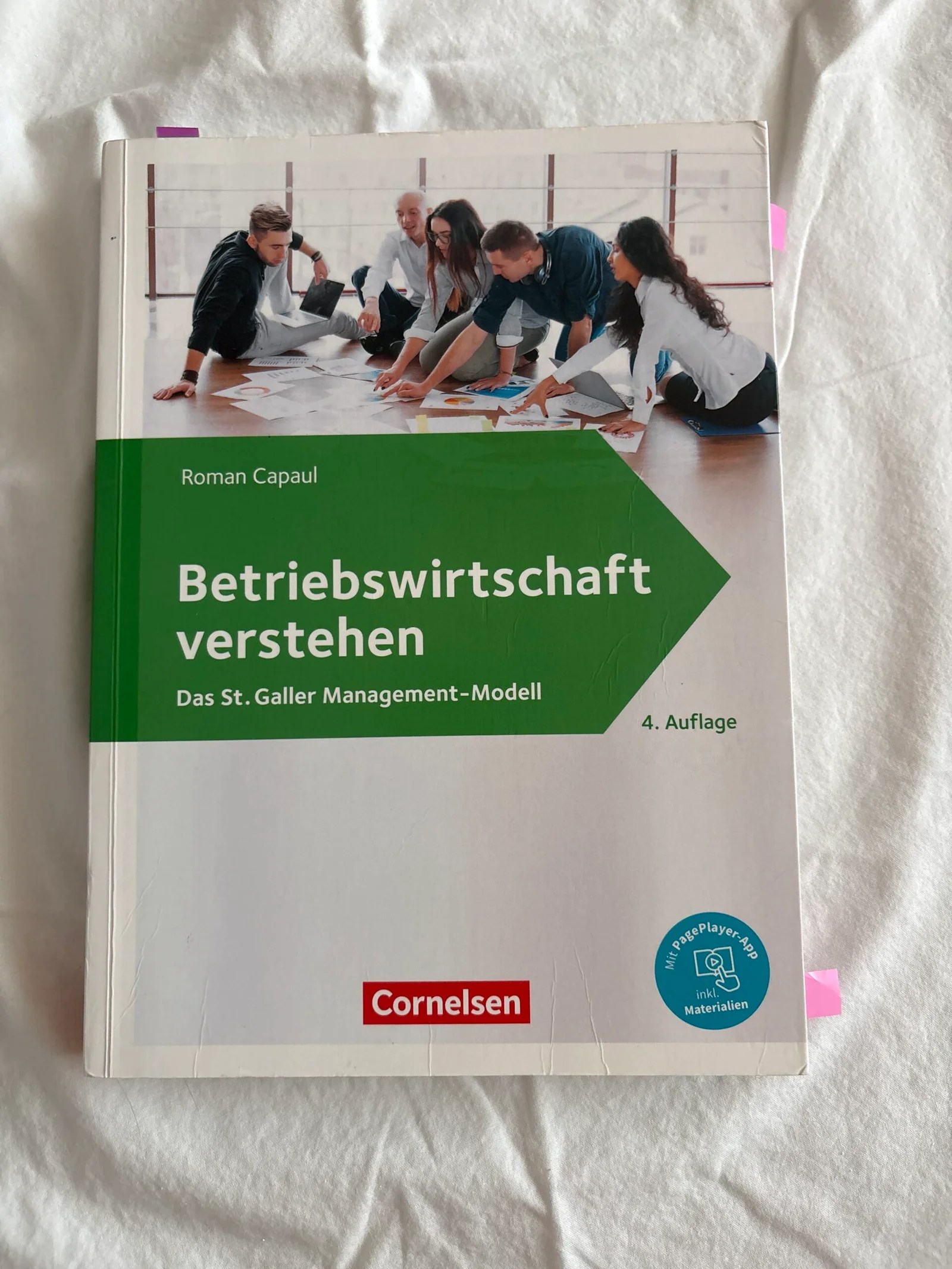 Betriebswirtschaft verstehen- Roman Capaul