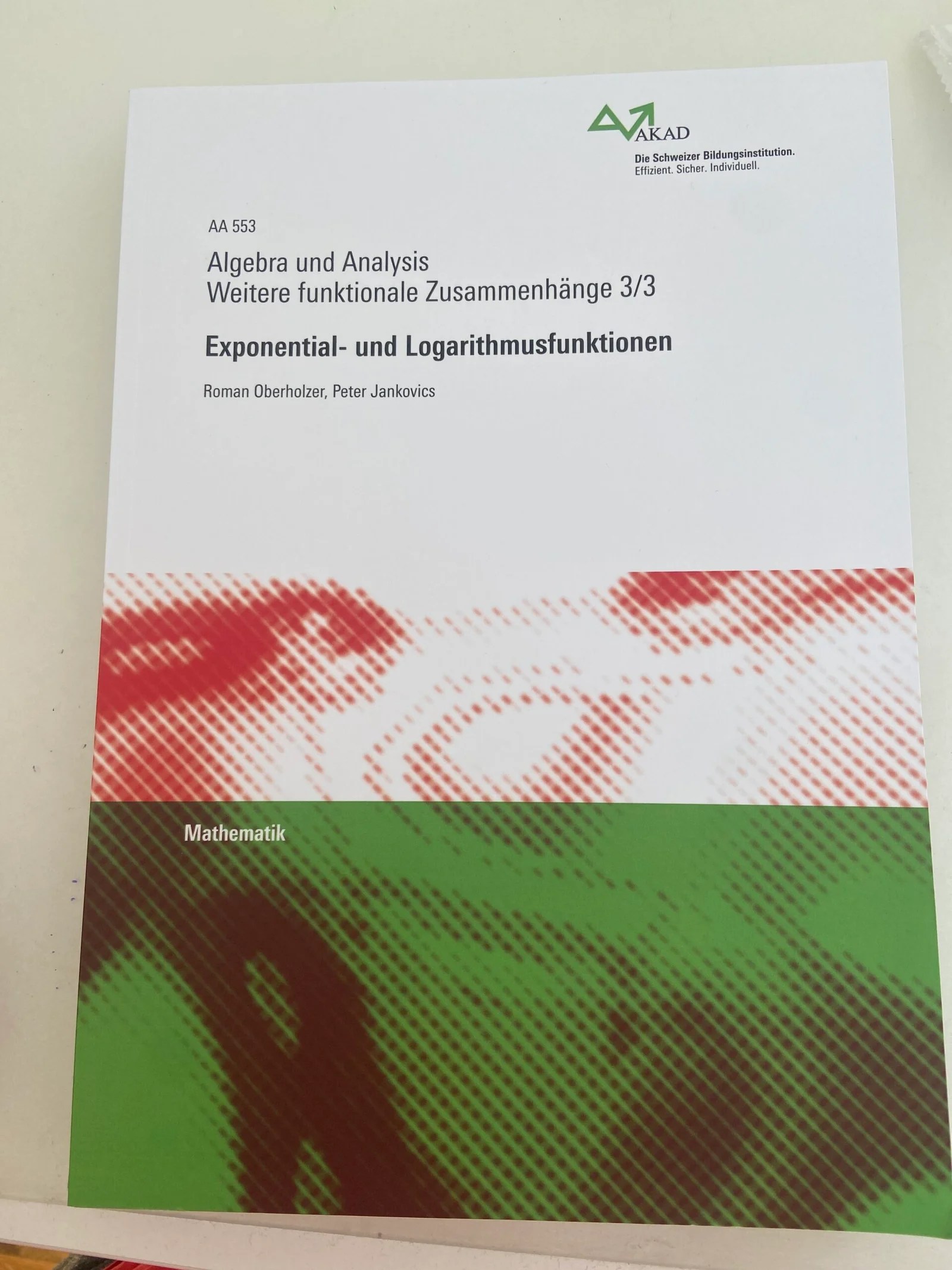 Algebra und Analysis weitere funktionale Zusammenhänge 3/3