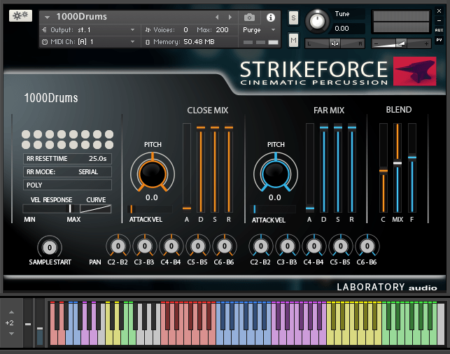 Laboratory Audio – STRIKEFORCE (KONTAKT)