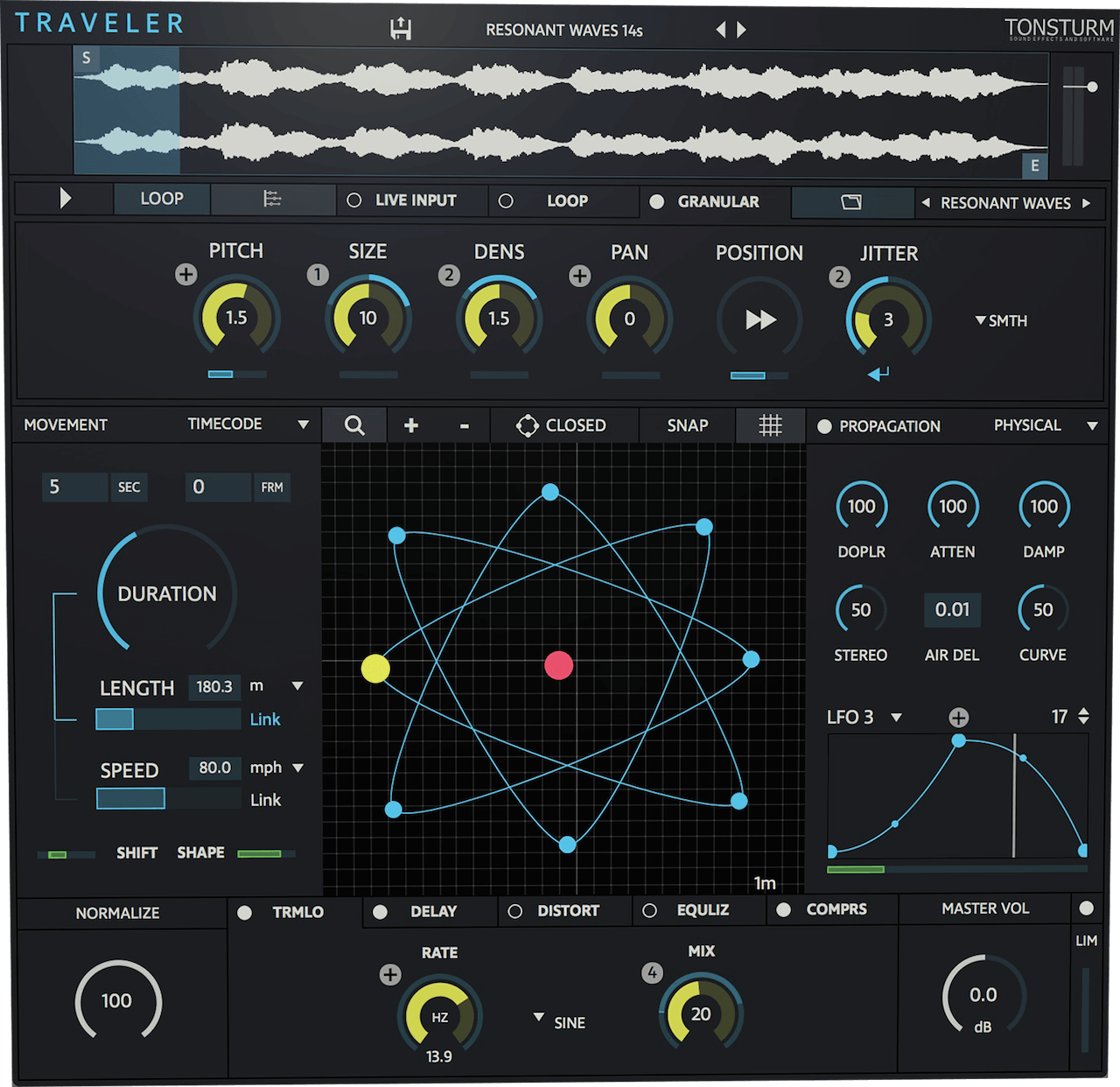 Tonsturm – TRAVELER 1.1.1 VST, AAX, x64  NO INSTALL