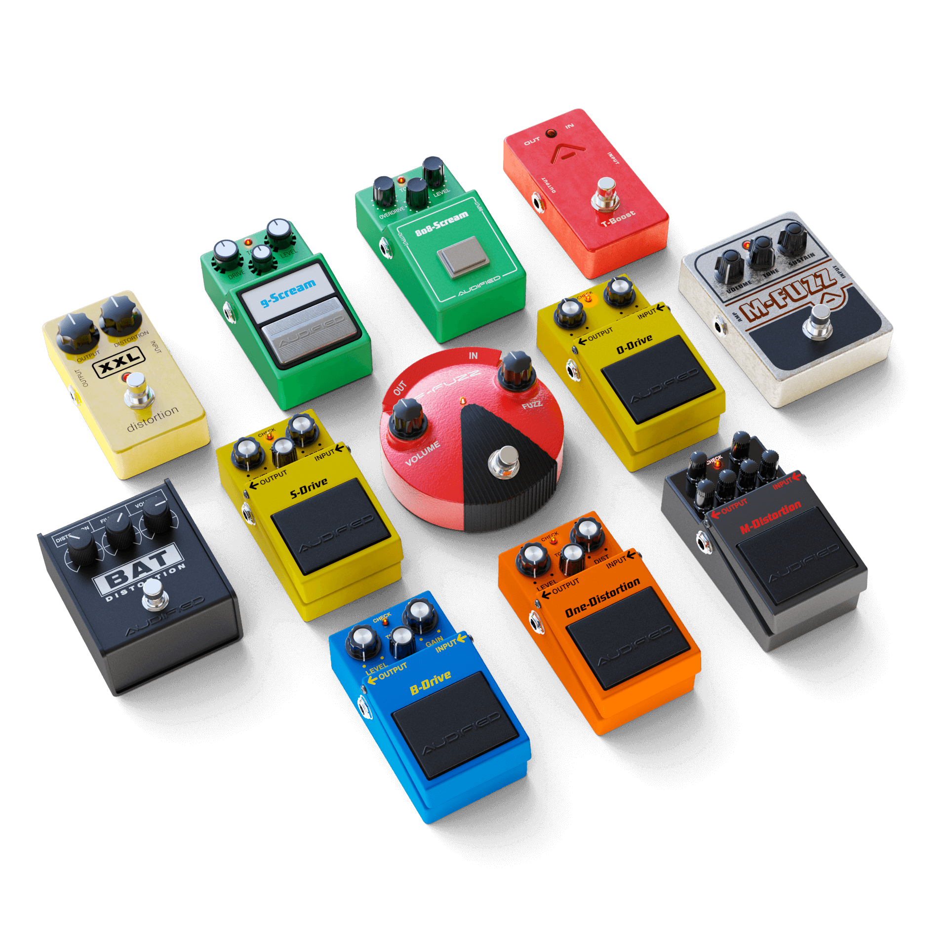 Audified – MultiDrive Pedal Pro 1.0.3 VST, VST3, AAX x64