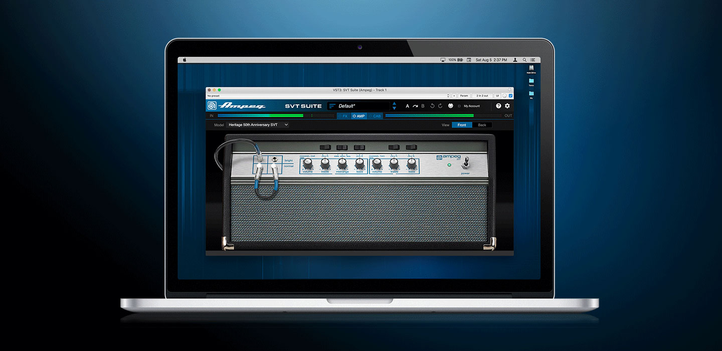 Ampeg & Line 6 – SVT Suite 1.0 + Helix Native 3.10 VST, VST3, AAX x64