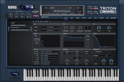 KORG – TRITON Extreme 1.0.0 STANDALONE, VSTi, AAX (x64) RePack