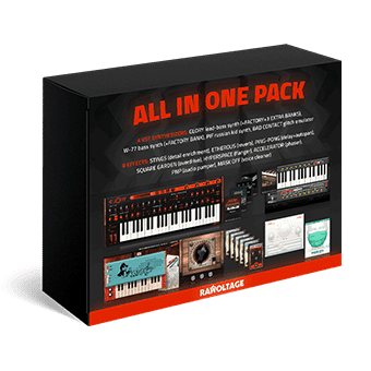 Rawoltage – ALL IN ONE Pack 1.0 VST3 x64