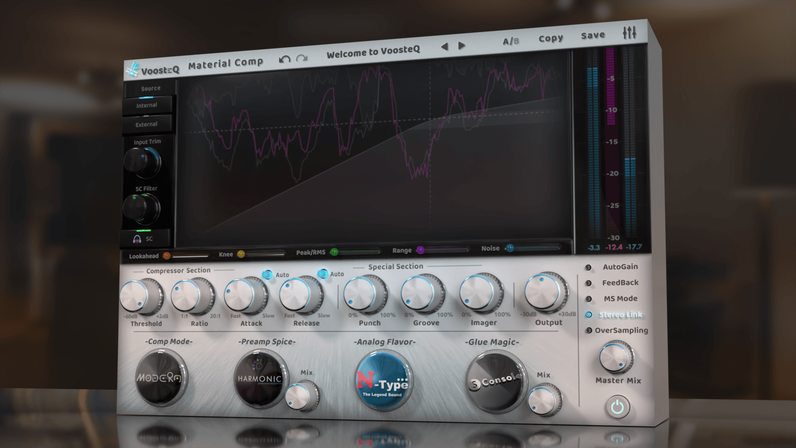 VoosteQ – Material Comp 1.5.0e VST, VST3, AAX x64