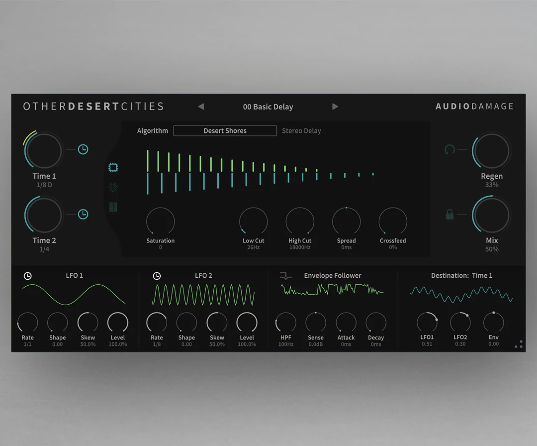 Audio Damage – AD054 Other Desert Cities 1.0.9 VST, VST3, AAX, AU x86