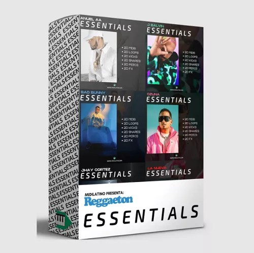 Midilatino The Essentials [6 Packs] WAV