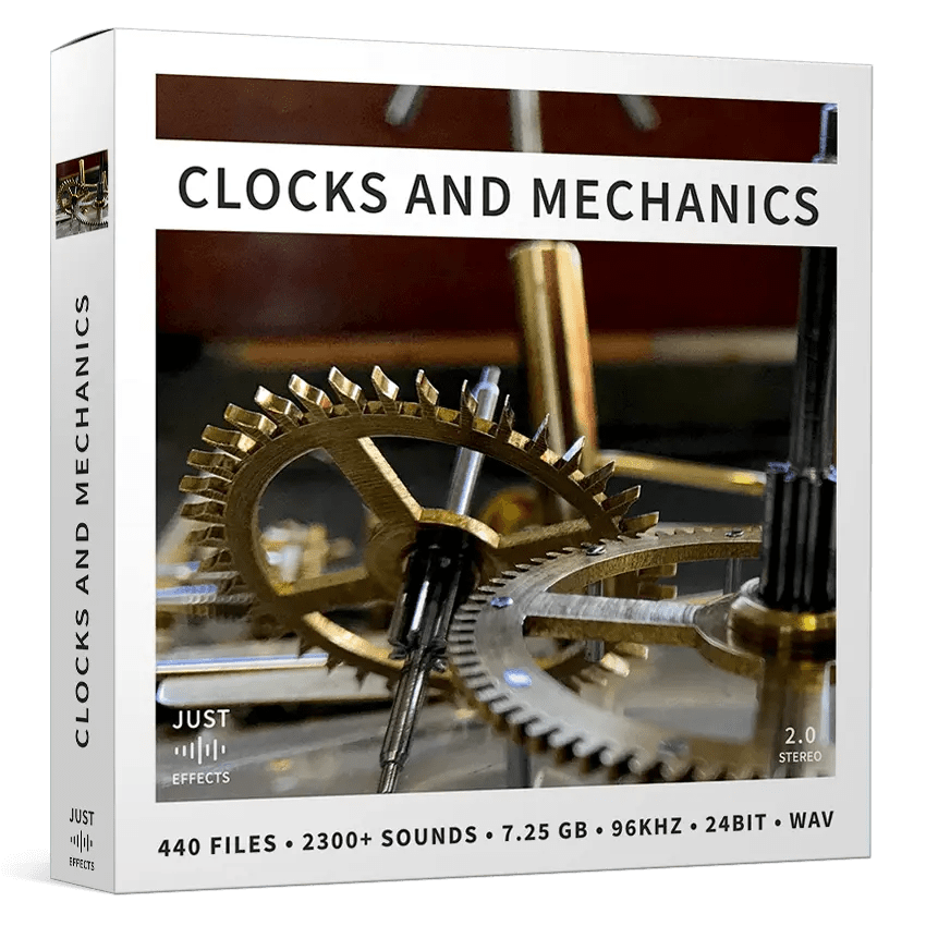 Just Sound Effects – Clocks and Mechanics (WAV)