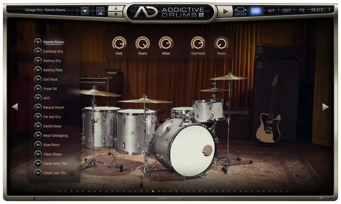 XLN Audio – Addictive Drums 2 Complete 2.3.5.4 STANDALONE, VSTi, VSTi3, AAX x64