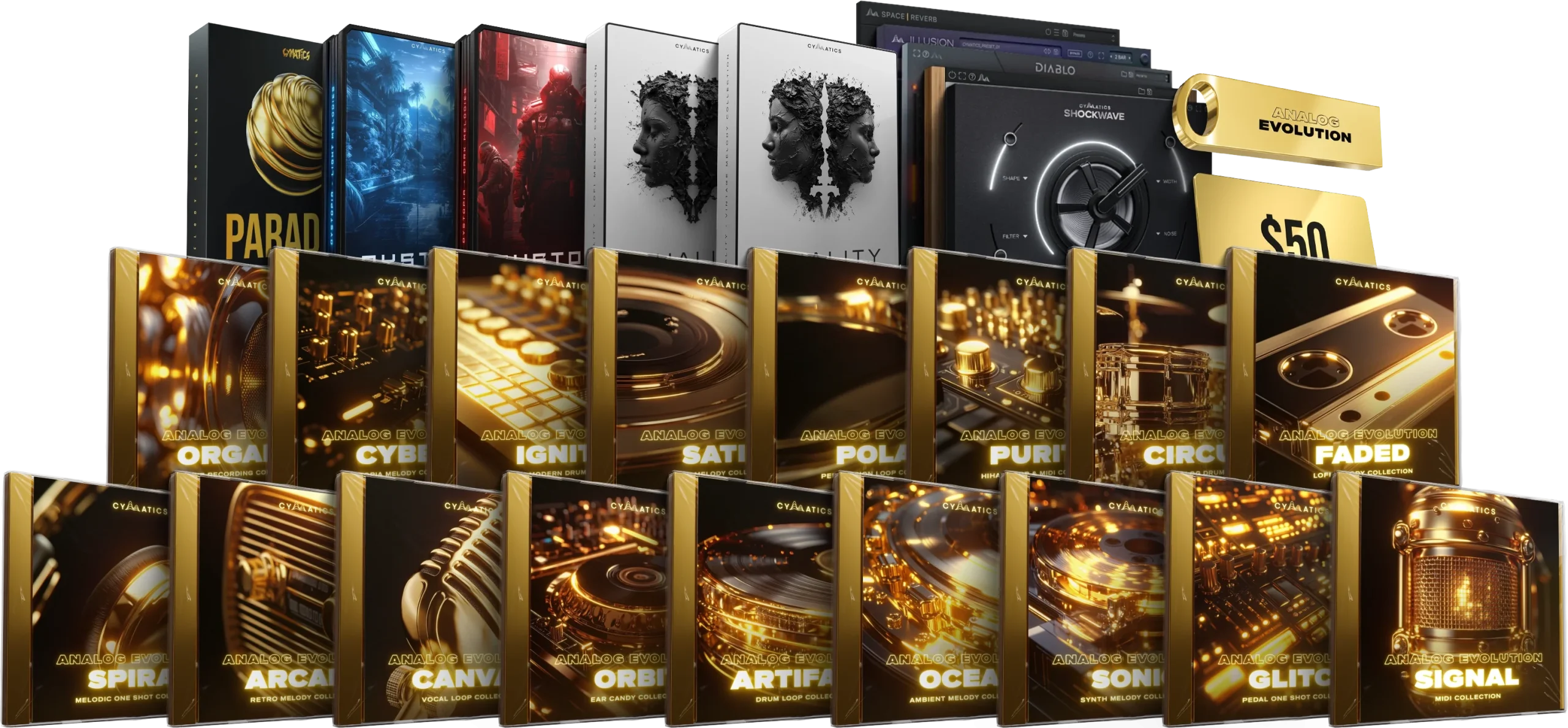 Cymatics – ANALOG EVOLUTION (MIDI, WAV)