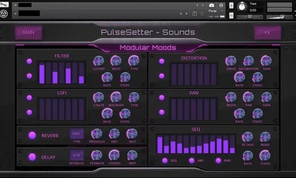 PulseSetter Sounds – Modular Moods (KONTAKT)