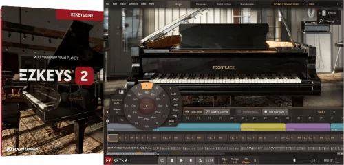 Toontrack – EZkeys 2.1.2 Update STANDALONE, VSTi3, AAX, AU WIN.OSX x64