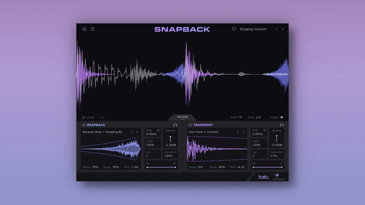 CableGuys – Snapback v1.1 | Download VST, VST3, AAX x64 for Music Production
