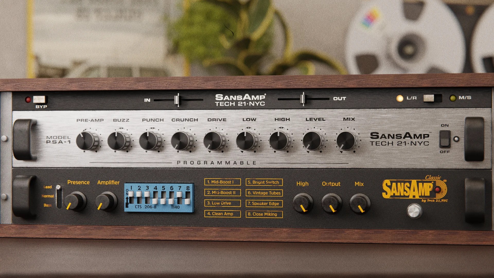 Audiopunks – SansAmp Rack 1.0.1 VST3, AAX x64
