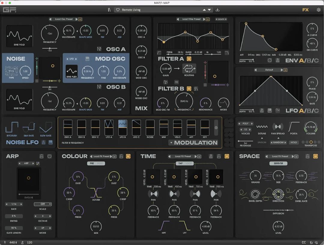 GForce – MAP v1.0.1-VSTi, VSTi3, AAX x64 – MIXING