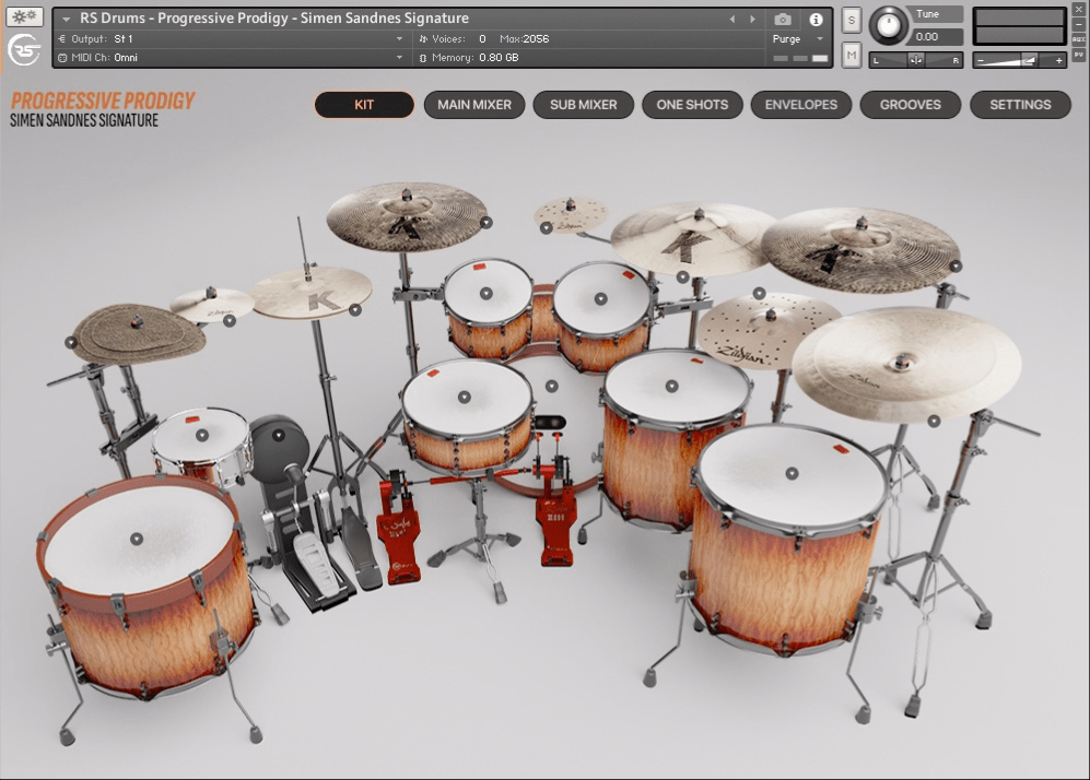 RS Drums – Progressive Prodigy: Simen Sandnes Signature