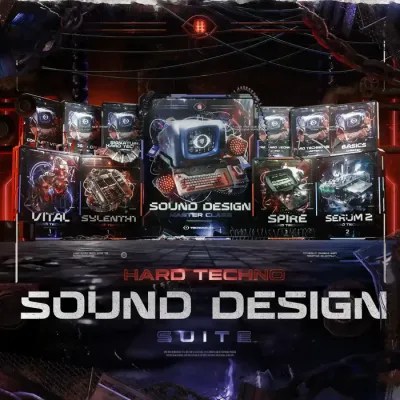 Teknovault – Hard Techno Sound Design (MiDi, MP4, presets for Serum 2, Spire, Sylenth1, Vital, Serum 2 Masterclass, Ableton Rack Generators) + Sound Design Course