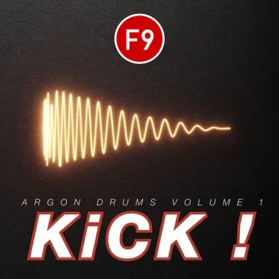 F9 Audio – F9 KICK! – Argon Drums Vol.1 WAV