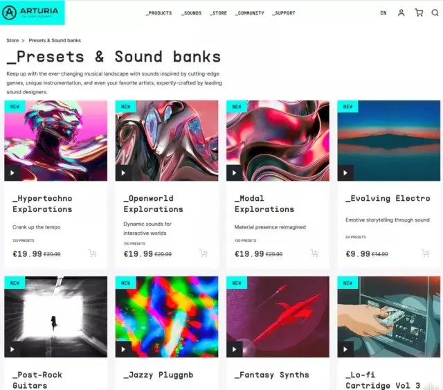 Arturia – Sound Banks 2026.5 Updates Only (SOUNDBANK)( VR)