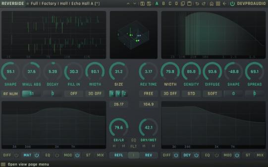 DevProAudio – REVERSIDE v.1.0.0 VST3,CLAP x64