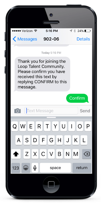 Opt In Recruiting Loop Works - Ultra HD Gradient Photo - 8K